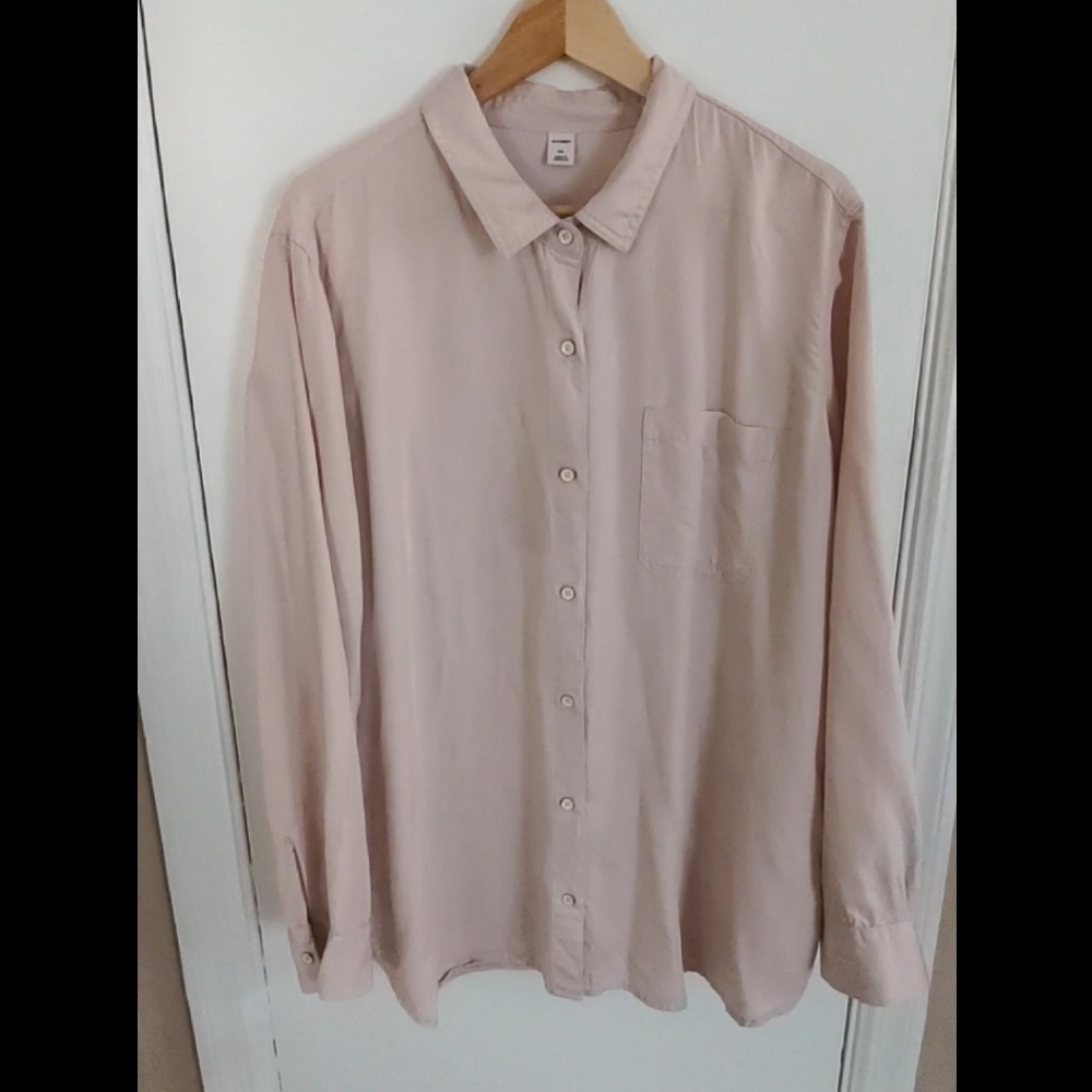 Pink Tencel blouse